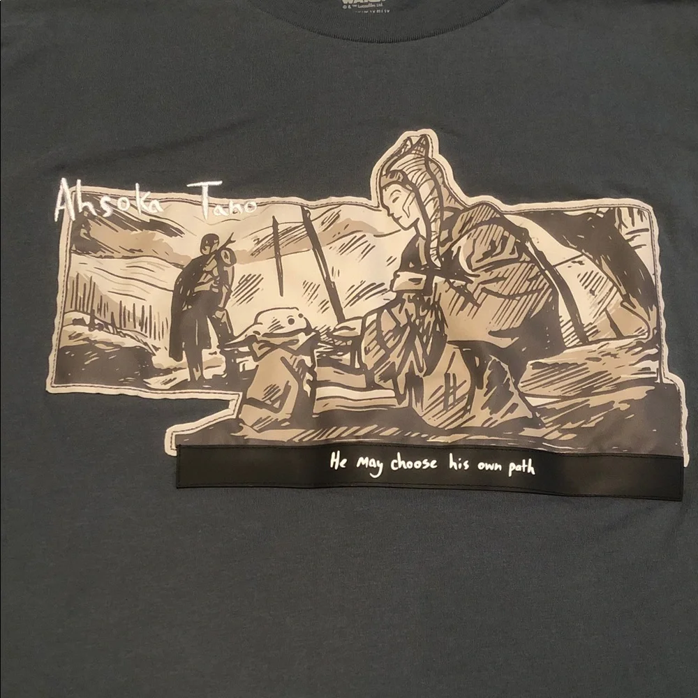 Star Wars Ahsoka Tano Concept Series Top Womens Size 1X - Picture 3 of 10